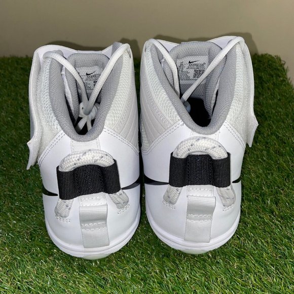 Nike Force Savage Pro 2 White Black Football Cleats AH4000-100 Men Size 16 NEW main image 7